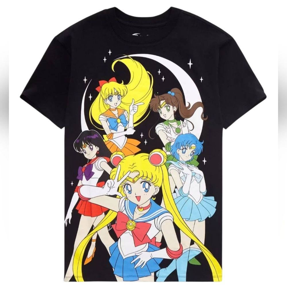 Sailor Moon Sailor Guardians Mineral Wash Unisex T-Shirt